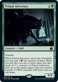Primal Adversary from Promo Pack: Innistrad: Midnight Hunt