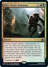 Dire-Strain Rampage from Promo Pack: Innistrad: Midnight Hunt