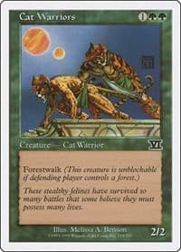 Cat Warriors from Classic Sixth Edition