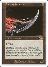 Dancing Scimitar from Classic Sixth Edition