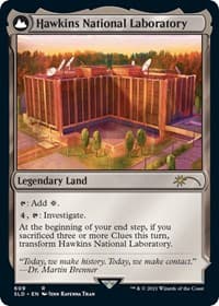 Hawkins National Laboratory from Secret Lair Drop Series