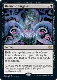 Demonic Bargain from Innistrad: Crimson Vow