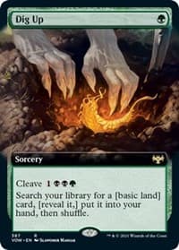 Dig Up (Extended Art) from Innistrad: Crimson Vow
