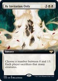 By Invitation Only (Extended Art) from Innistrad: Crimson Vow