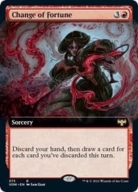 Change of Fortune (Extended Art) from Innistrad: Crimson Vow