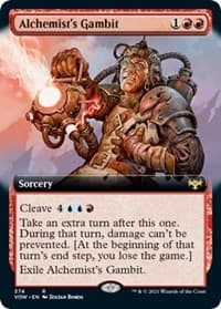 Alchemist's Gambit (Extended Art) from Innistrad: Crimson Vow