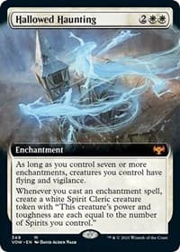 Hallowed Haunting (Extended Art) from Innistrad: Crimson Vow