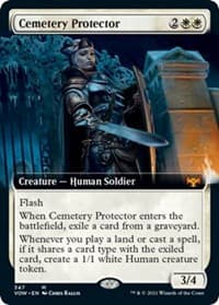 Cemetery Protector (Extended Art) from Innistrad: Crimson Vow