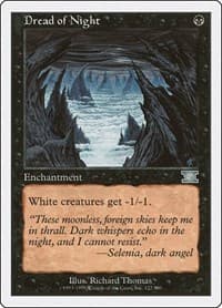 Dread of Night from Classic Sixth Edition