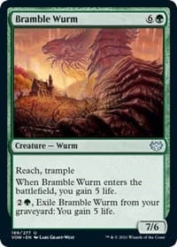 Bramble Wurm from Innistrad: Crimson Vow