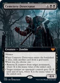 Cemetery Desecrator (Extended Art) from Innistrad: Crimson Vow