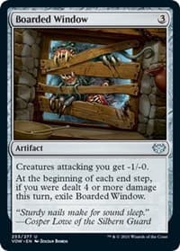 Boarded Window from Innistrad: Crimson Vow