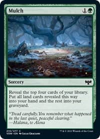 Mulch from Innistrad: Crimson Vow
