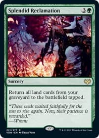 Splendid Reclamation from Innistrad: Crimson Vow