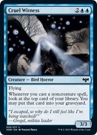 Cruel Witness from Innistrad: Crimson Vow