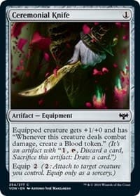 Ceremonial Knife from Innistrad: Crimson Vow