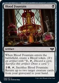 Blood Fountain from Innistrad: Crimson Vow