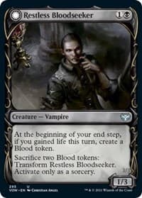 Restless Bloodseeker (Showcase) from Innistrad: Crimson Vow