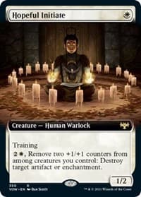 Hopeful Initiate (Extended Art) from Innistrad: Crimson Vow