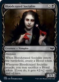 Bloodcrazed Socialite (Showcase) from Innistrad: Crimson Vow