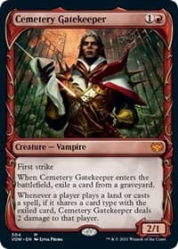 Cemetery Gatekeeper (Showcase) from Innistrad: Crimson Vow