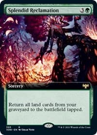 Splendid Reclamation (Extended Art) from Innistrad: Crimson Vow