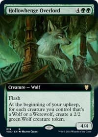 Hollowhenge Overlord (Extended Art) from Commander: Innistrad: Crimson Vow