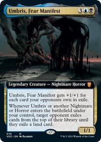 Umbris, Fear Manifest (Extended Art) from Commander: Innistrad: Crimson Vow