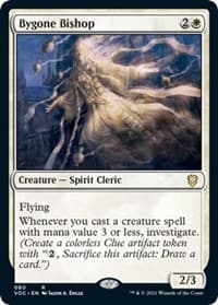Bygone Bishop from Commander: Innistrad: Crimson Vow