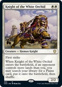 Knight of the White Orchid from Commander: Innistrad: Crimson Vow