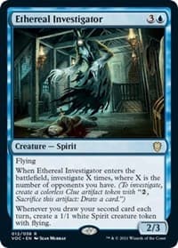 Ethereal Investigator from Commander: Innistrad: Crimson Vow