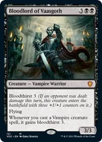 Bloodlord of Vaasgoth from Commander: Innistrad: Crimson Vow