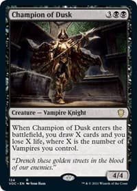Champion of Dusk from Commander: Innistrad: Crimson Vow