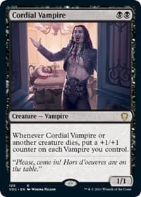 Cordial Vampire from Commander: Innistrad: Crimson Vow