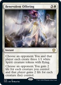 Benevolent Offering from Commander: Innistrad: Crimson Vow