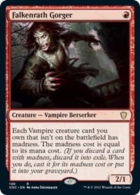 Falkenrath Gorger from Commander: Innistrad: Crimson Vow