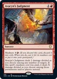Avacyn's Judgment from Commander: Innistrad: Crimson Vow
