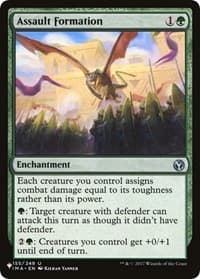 Assault Formation from The List Reprints