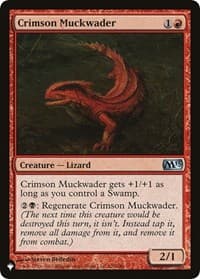 Crimson Muckwader from The List Reprints