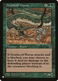 Deathcoil Wurm from The List Reprints