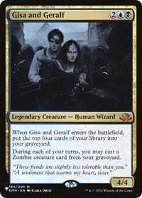 Gisa and Geralf from The List Reprints