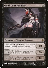 Guul Draz Assassin from The List Reprints