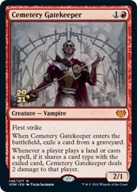 Cemetery Gatekeeper from Prerelease Cards