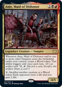 Anje, Maid of Dishonor from Prerelease Cards