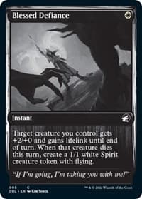 Blessed Defiance from Innistrad: Double Feature