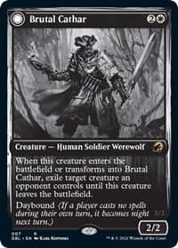 Brutal Cathar from Innistrad: Double Feature