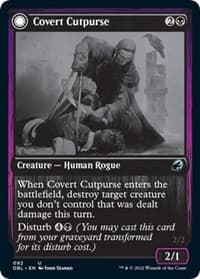 Covert Cutpurse from Innistrad: Double Feature