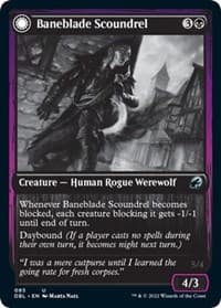 Baneblade Scoundrel from Innistrad: Double Feature