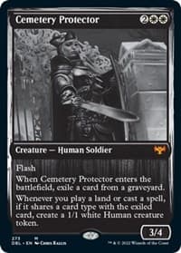 Cemetery Protector from Innistrad: Double Feature