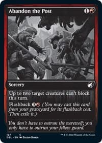 Abandon the Post from Innistrad: Double Feature